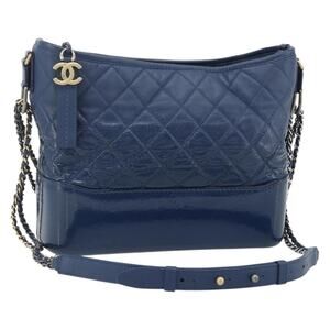 Chanel Chain Gabriel De Bag Caviar Skin Blue